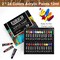 82 PCS Acrylic Paint Canvas Set,48Color Acrylic Painting Kit, Painting Supplies Kit with Wood Easel,Brush,Canvases,Watercolor Paper, Acrylic Paint Kit for Kids Adults Artists